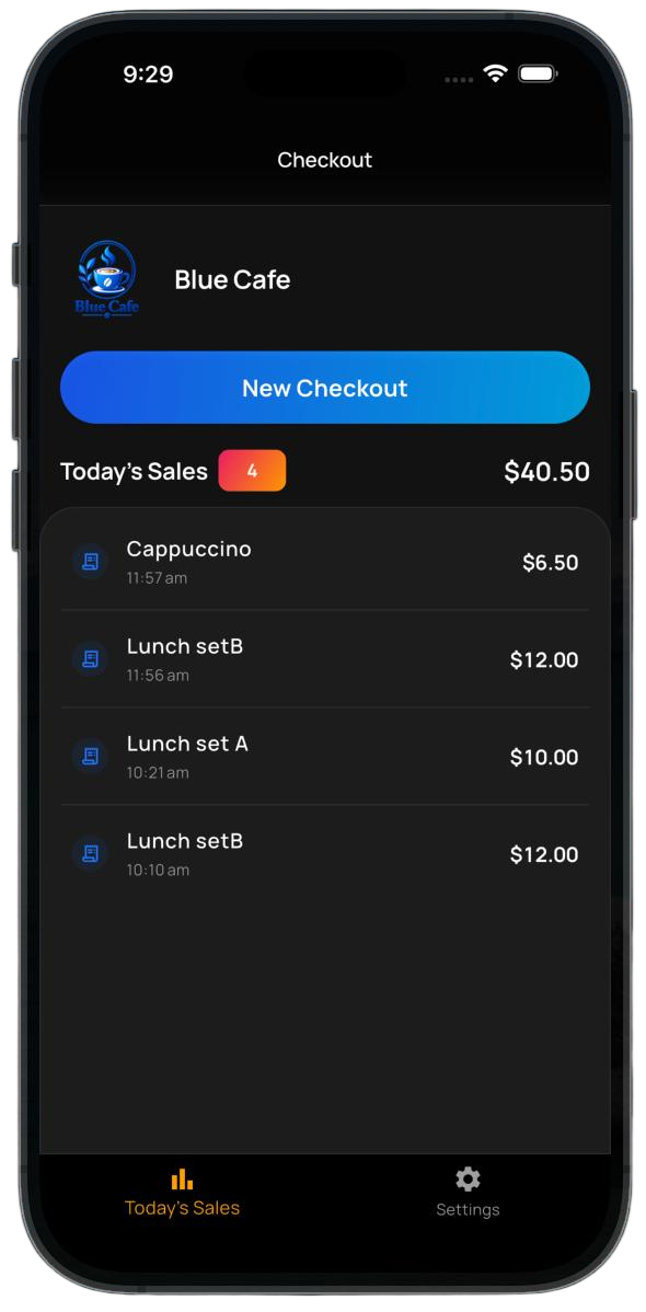 Hashtrion Checkout App